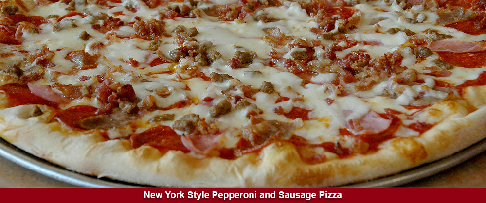 Pepperoni and Sausage Pizza